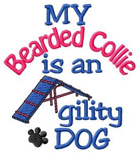 Picture of Beared Collie Machine Embroidery Design