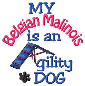 Picture of Belgian Malinois Machine Embroidery Design