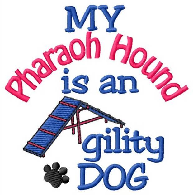 Picture of Pharaoh Hound Machine Embroidery Design