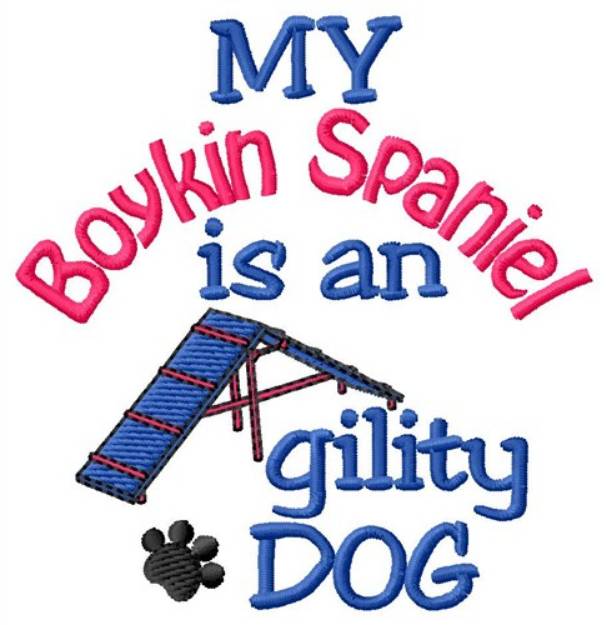 Picture of Boykin Spaniel Machine Embroidery Design