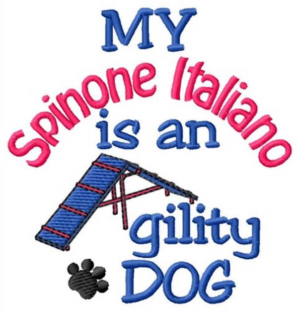 Picture of Spinone Italiano Machine Embroidery Design