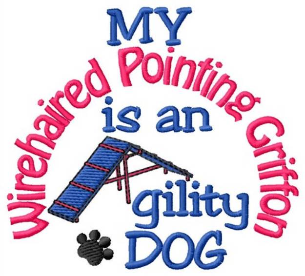 Picture of Wirehaired Pointing Griffon Machine Embroidery Design