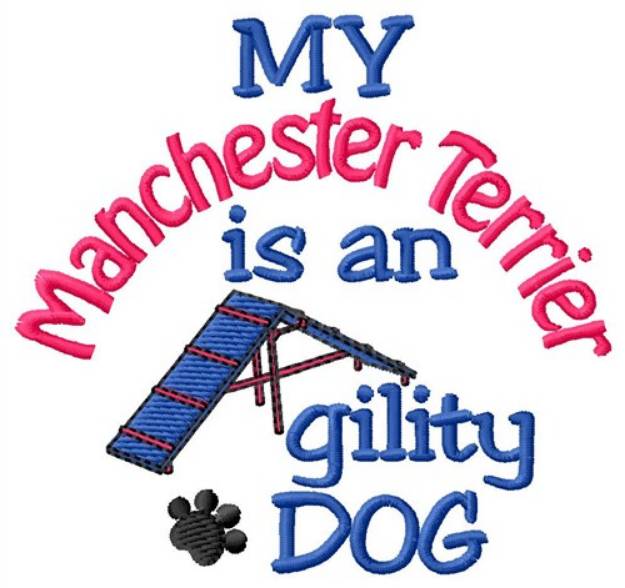 Picture of Manchester Terrier Machine Embroidery Design