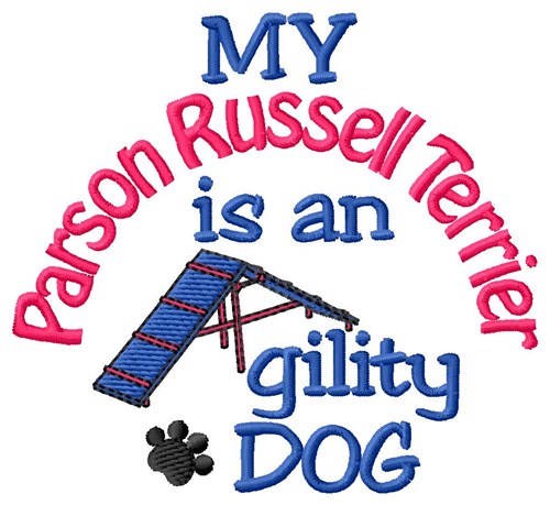 Parson Russell Terrier Machine Embroidery Design