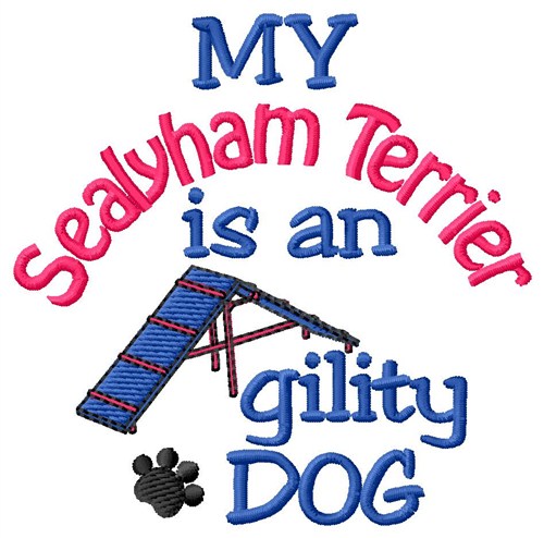 Sealyham Terrier Machine Embroidery Design