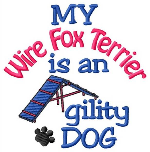 Picture of Wire Fox Terrier Machine Embroidery Design
