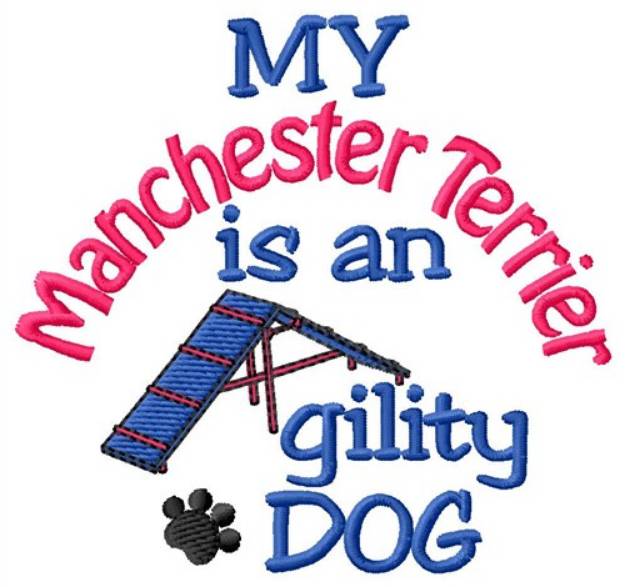Picture of Manchester Terrier Machine Embroidery Design