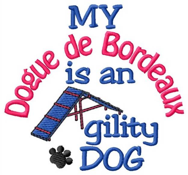 Picture of Dogue de Bordeaux Machine Embroidery Design