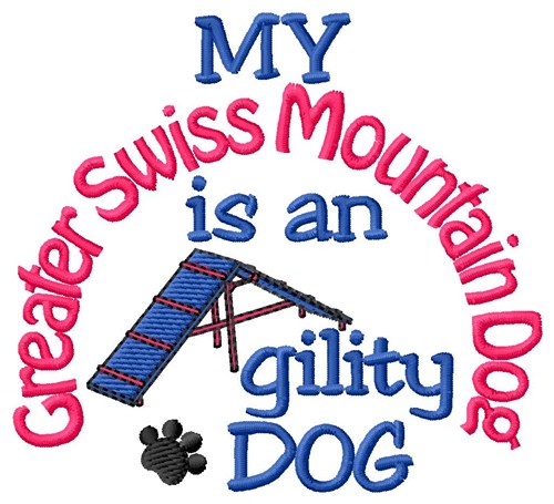 Greater Swiss Mountain Dog Machine Embroidery Design
