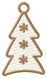 Picture of Christmas Tree Ornament Machine Embroidery Design