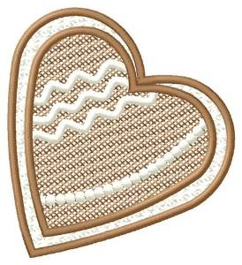 Picture of Framed Heart Machine Embroidery Design