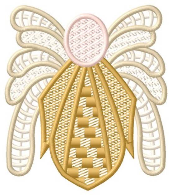 Picture of Golden Angel Machine Embroidery Design
