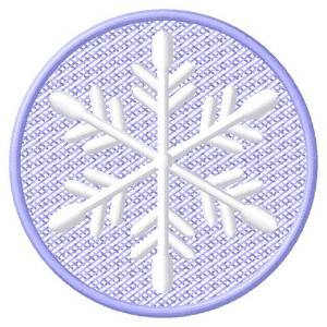 Picture of Snowflake Circle Machine Embroidery Design