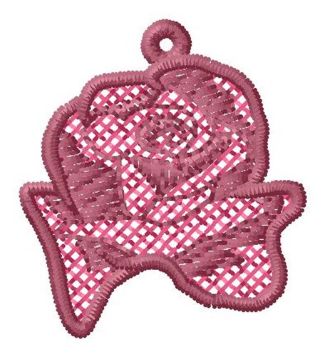 Rose Ornament Machine Embroidery Design