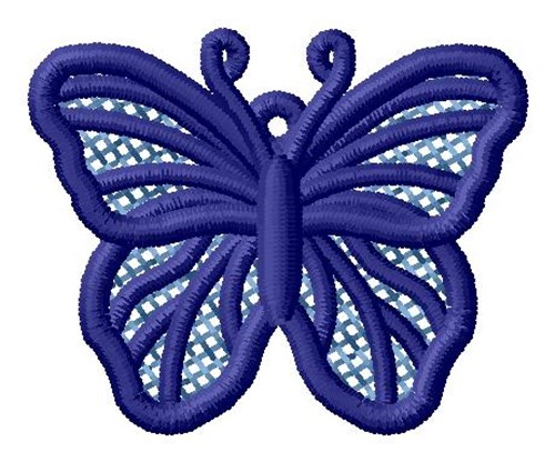 Butterfly Ornament Machine Embroidery Design