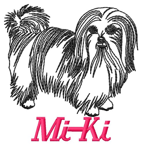 Mi-Ki Machine Embroidery Design