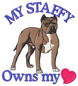 Picture of Owns My Heart Machine Embroidery Design