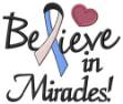 Picture of Believe In Miracles Machine Embroidery Design