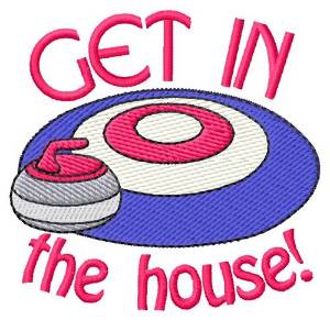 Picture of Get In The House Machine Embroidery Design