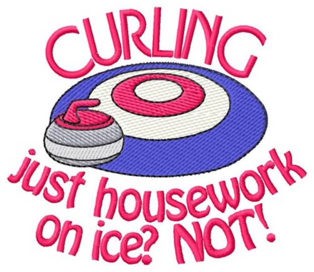 Picture of Just Housework Machine Embroidery Design