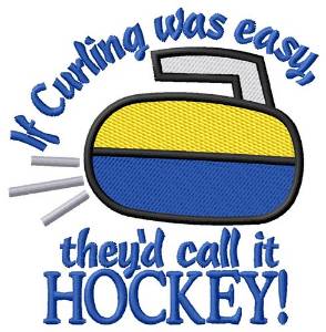 Picture of Call It Hockey Machine Embroidery Design