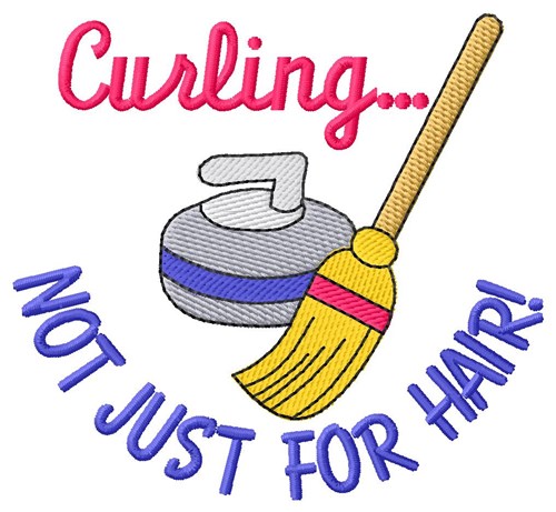 Not For Hair Machine Embroidery Design
