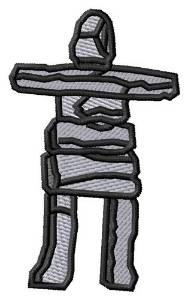 Picture of Inukshuk Rock Machine Embroidery Design