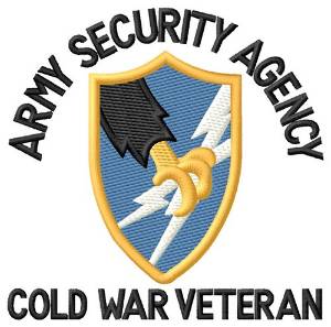 Picture of Cold War Security Agency Machine Embroidery Design