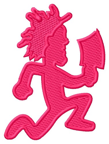 Hatchet Man Logo Machine Embroidery Design