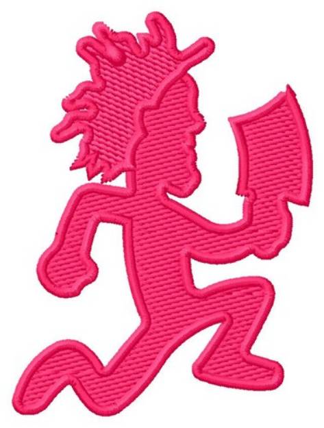 Picture of Hatchet Man Logo Machine Embroidery Design