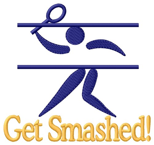 Get Smashed Machine Embroidery Design