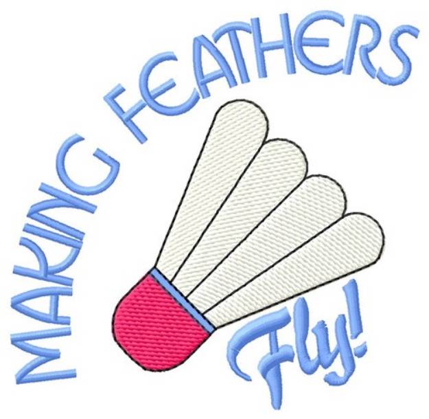 Picture of Feathers Fly Machine Embroidery Design