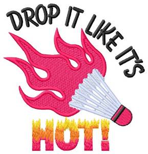 Picture of Drop It Machine Embroidery Design