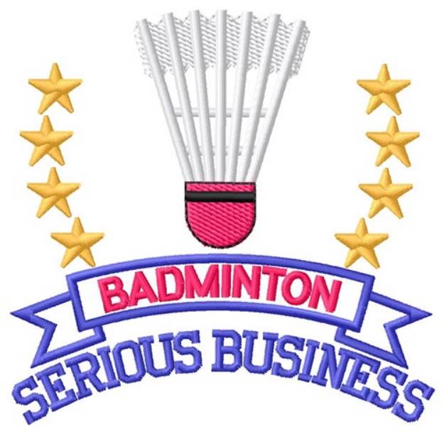 Picture of Serious Business Machine Embroidery Design