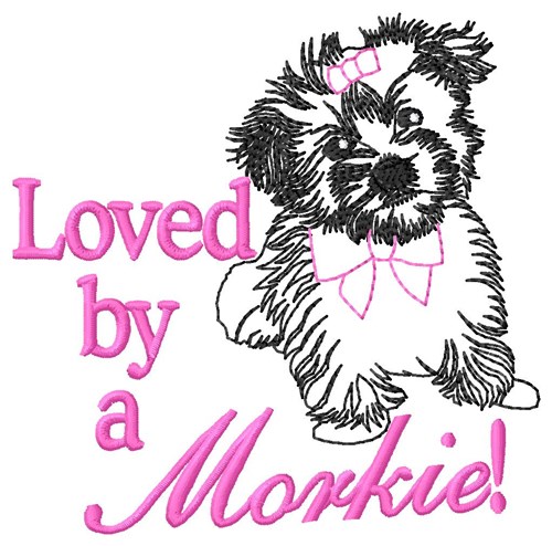 Loved By Machine Embroidery Design