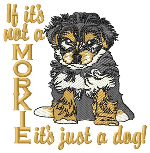Just a Dog Machine Embroidery Design