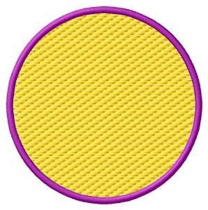 Picture of Textured Circle Machine Embroidery Design
