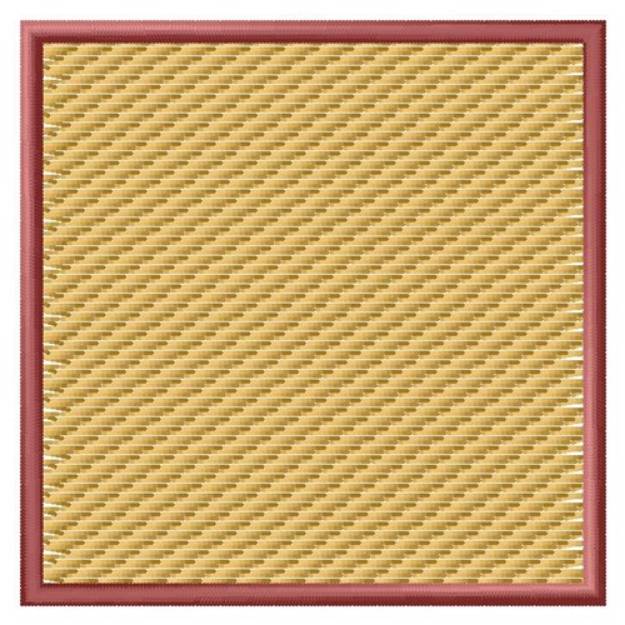 Picture of Textured Square Machine Embroidery Design
