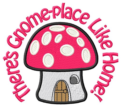 Gnome-place Machine Embroidery Design