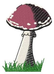 Picture of Mushroom Toadstool Machine Embroidery Design