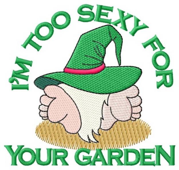 Picture of Too Sexy Machine Embroidery Design