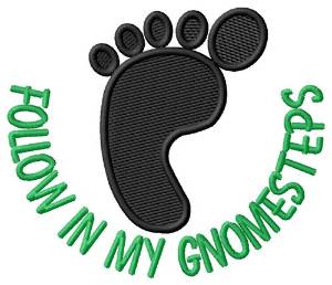 Picture of Follow Gnomesteps Machine Embroidery Design