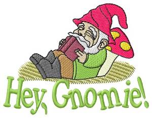 Picture of Hey Gnomie Machine Embroidery Design