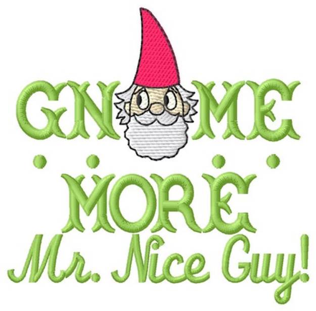 Picture of Gnome More Machine Embroidery Design