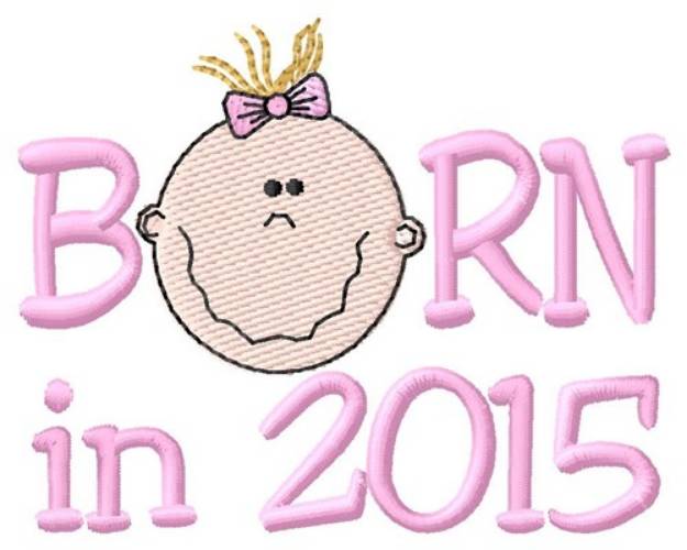 Picture of 2015 Girl Machine Embroidery Design
