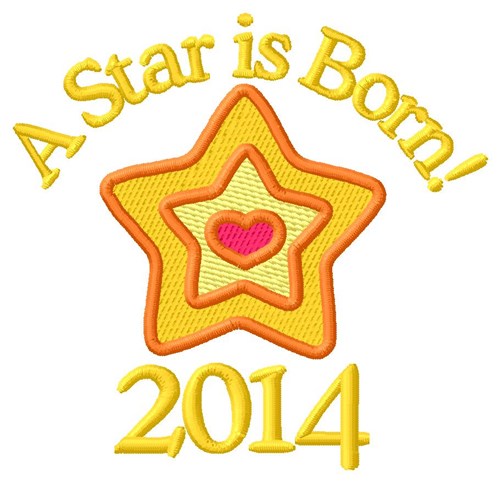 2014 Star Machine Embroidery Design