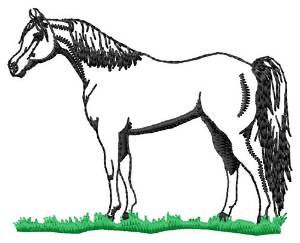 Picture of Arabian Outline Machine Embroidery Design