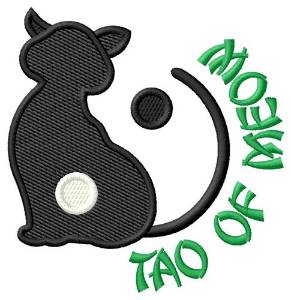 Picture of Tao Of Meow Machine Embroidery Design