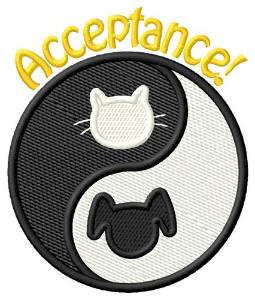 Picture of Acceptance! Machine Embroidery Design