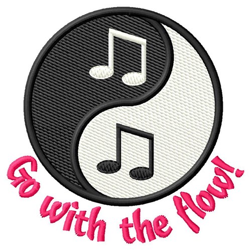 Go With The Flow! Machine Embroidery Design